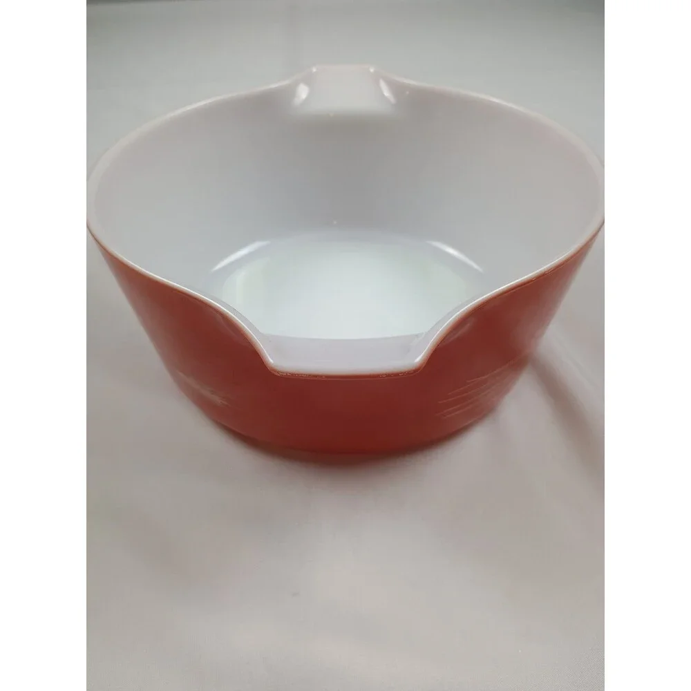 VTG Pyrex Autumn Harvest Casserole Dishes 2pc Set W Lids 475-B 2.5L 474-B 1.5L